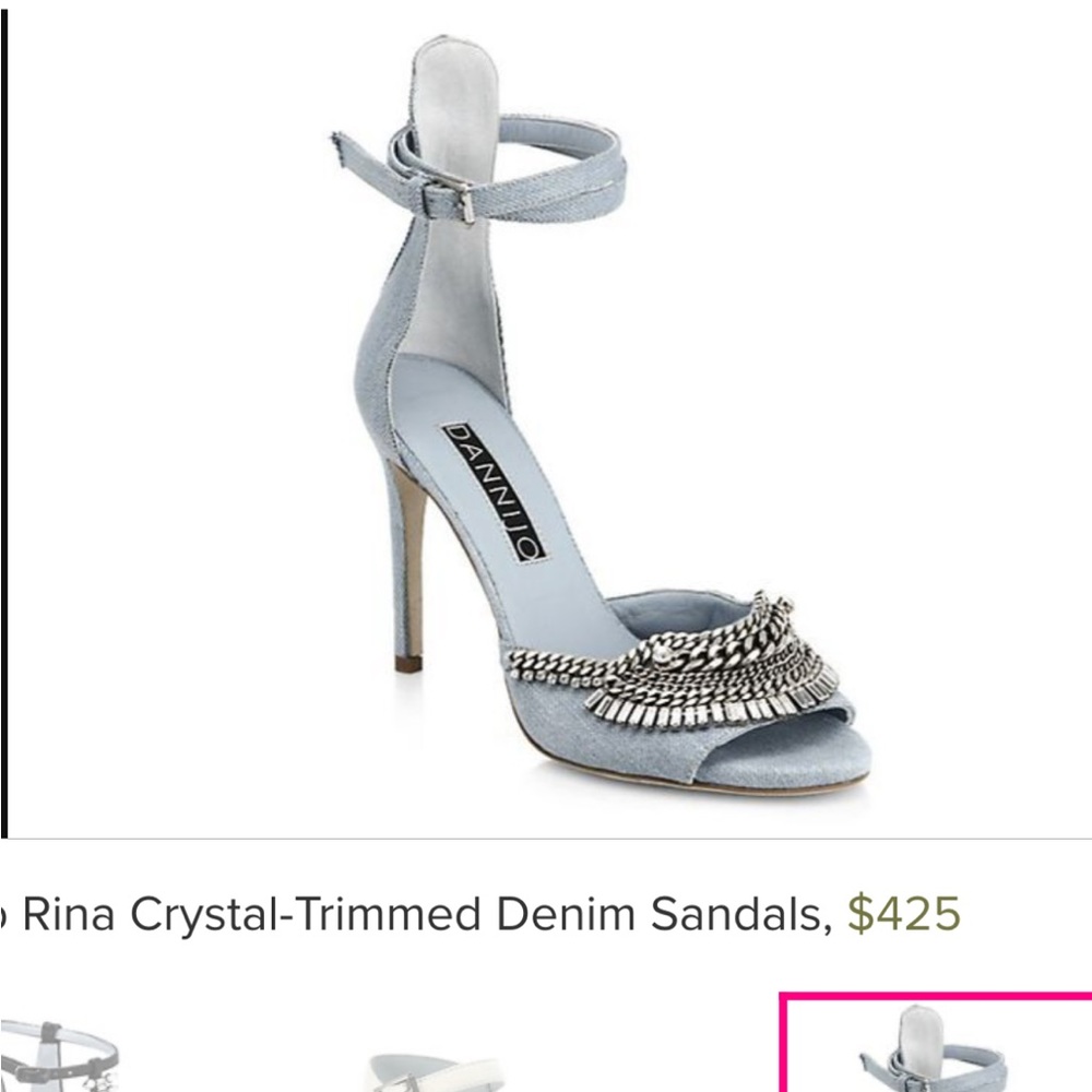 Dannijo denim heel